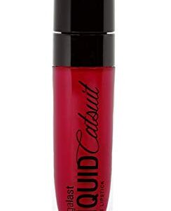 Wet n Wild Megalast Catsuit Matte Liquid Lipstick, Lip Color Makeup, Moisturizing Creamy Formula, Smudge Proof, Long Lasting, Red Missy and Fierce