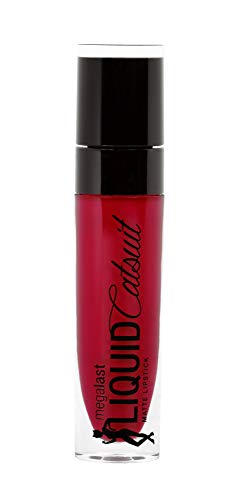 Wet n Wild Megalast Catsuit Matte Liquid Lipstick, Lip Color Makeup, Moisturizing Creamy Formula, Smudge Proof, Long Lasting, Red Missy and Fierce