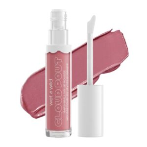 wet n wild lip cream cloud pout w/ marshmallow, pink girl, you’re whipped | argan oil | vitamin e | marshmallow flavored