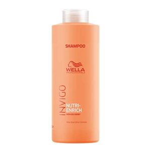 wella professionals invigo nutri-enrich shampoo, professional deep nourishing shampoo for dry & damaged hair, 33.8 fl oz