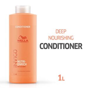 Wella Professionals Invigo Nutri-Enrich Conditioner, Deep Nourishing & Moisturizing Conditioner, For Dry & Damaged, 33.8 Fl oz