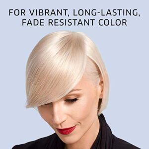 WELLA colorcharm Hair Toner, T18 Lightest Ash Blonde + 10 Vol. Developer