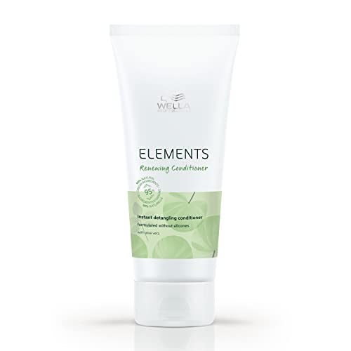 Wella Professionals Elements Gentle Renewing Conditioner, Gentle Silicone Free & Instant Detangling Conditioner, For All Hair Types, 6.7 oz