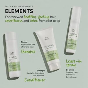 Wella Professionals Elements Gentle Renewing Conditioner, Gentle Silicone Free & Instant Detangling Conditioner, For All Hair Types, 6.7 oz