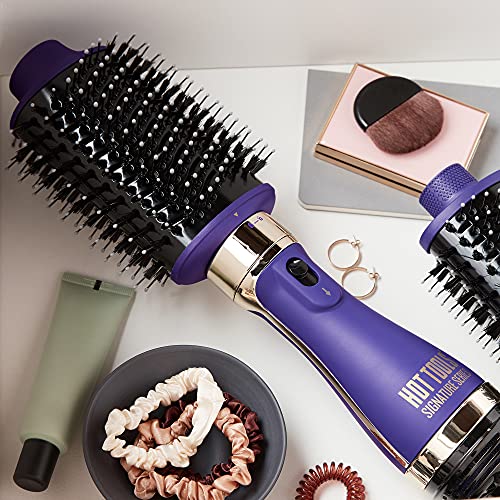 Hot Tools Pro Signature Detachable One Step Volumizer and Hair Dryer | Style, Dry & Brush ,2.8 Inch One Step