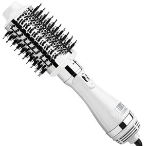 hot tools pro artist white gold detachable one step volumizer and hair dryer