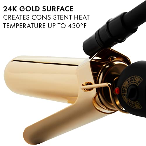 Hot Tools Pro Artist 24K Gold Marcel Iron | Long Lasting Curls, Waves (1-1/2 in)