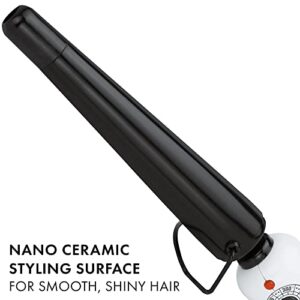 Hot Tools Pro Artist Nano Ceramic Tapered Curling Wand | For Smooth, Shiny Hair (3/4 to 1-1/4 in)