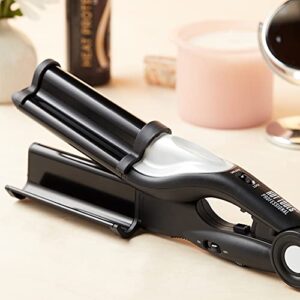 Hot Tools Pro Artist Nano Ceramic Deep Waver | Combat Frizz and Add Massive Shine for Beachy Waves