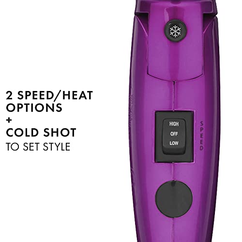 Hot Tools Pro Artist 1875W Ionic Compact Hair Dryer | Lightweight, Perfect for Travel