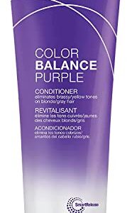 Joico Color Balance Purple Shampoo & Conditioner Set | Eliminate Brassy and Yellow tones | For Cool Blonde or Gray Hair