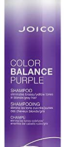 Joico Color Balance Purple Shampoo & Conditioner Set | Eliminate Brassy and Yellow tones | For Cool Blonde or Gray Hair