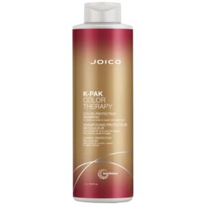 k-pak color therapy color-protecting shampoo | for color-treated hair | boost shine | improve elasticity | repair breakage | rebuild damaged hair | with keratin & argan oil | 33.8 fl oz