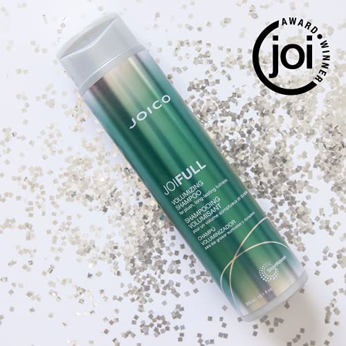 JoiFULL Volumizing Shampoo | For Fine, Thin Hair | Add Instant Body | Long-Lasting Fullness | For Thicker Bouncier Hair | Boost Shine | With Lotus Flower & Bamboo Extract | 10.1 Fl Oz