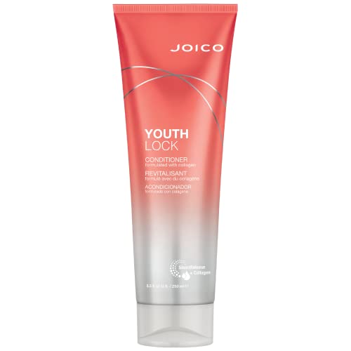 YouthLock Conditioner Formulated With Collagen | Youthful Body & Bounce | Reduce Breakage & Frizz | Soften & Detangle Hair | Boost Shine | Sulfate Free | With Arginine | 8.5 Fl Oz