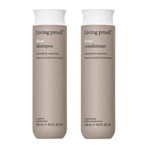 living proof no frizz shampoo + conditioner bundle