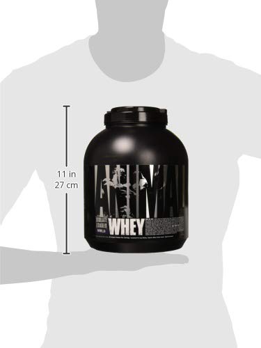 Animal Whey Isolate Whey Protein Powder – Isolate Loaded for Post Workout and Recovery – Low Sugar with Highly Digestible Whey Isolate Protein - Vanilla - 4 Pound (Pack of 1) (Packaging May Vary)