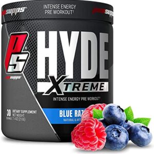 PROSUPPS® Mr. Hyde® Xtreme Pre-Workout Powder Energy Drink - Intense Sustained Energy, Pumps & Focus with Beta Alanine, Creatine & Nitrosigine, (30 Servings, Blue Razz Blitz)