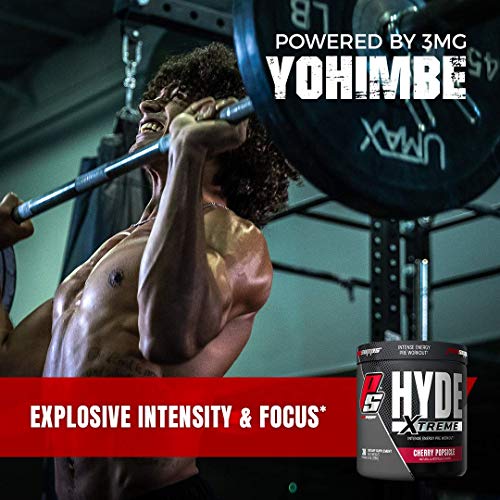 PROSUPPS® Mr. Hyde® Xtreme Pre-Workout Powder Energy Drink - Intense Sustained Energy, Pumps & Focus with Beta Alanine, Creatine & Nitrosigine, (30 Servings, Blue Razz Blitz)