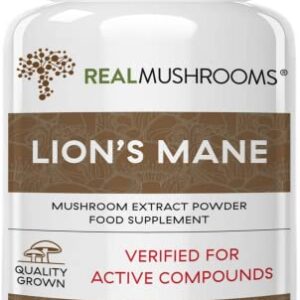 Lions Mane Brain and Focus Supplements - Mushroom Powder Extract Capsules - Non GMO and Gluten Free Supplement for Better Cognitive Health