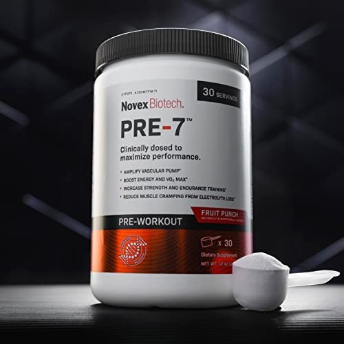 PRE-7™ Pre-Workout Powder – Best preworkout for Men - Boost Energy, Focus, and VO2 max, Increase Strength and Endurance Training, Support Hydration During prolonged Exercise*