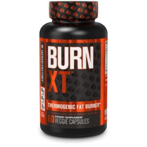 burn-xt thermogenic fat burner – weight loss supplement, appetite suppressant, & energy booster – premium fat burning acetyl l-carnitine, green tea extract, & more – 60 natural veggie diet pills