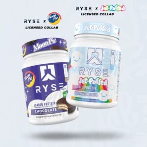 Ryse Core Series Loaded Protein | Build, Recover, Strength | 25g Whey Protein | Added Prebiotic Fiber and MCTs | Low Carbs & Low Sugar | 27 Servings (Marshmallow)