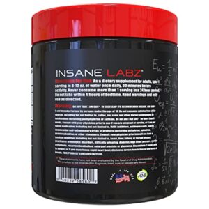 Insane Labz I am God Pre Workout, High Stim Pre Workout Powder Loaded with Creatine and DMAE Bitartrate Fueled by AMPiberry, Energy Focus Endurance Muscle Growth,25 Srvgs,Thou Shalt Not Covet Orange