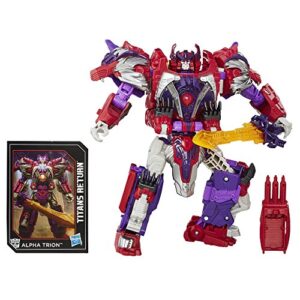 transformers generations titans return autobot sovereign and alpha trion