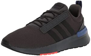 adidas men’s racer tr21 trail running shoe, grey/black/sonic ink, 9.5