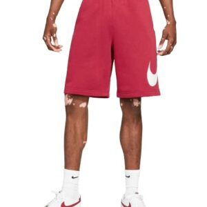 Nike Men's Sportwear Club Shorts (as1, Alpha, m, Regular, Regular, Pomegranate, Medium)