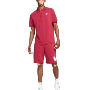 Nike Men's Sportwear Club Shorts (as1, Alpha, m, Regular, Regular, Pomegranate, Medium)