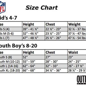 Outerstuff NFL Youth Boys Alpha Performance 1/4 Zip Jacket-Dark Navy-XL(18), Seattle Seahawks