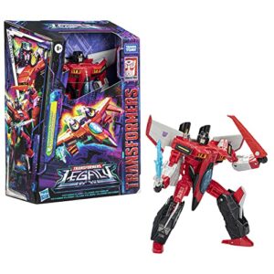 transformers toys generations legacy voyager armada universe starscream action figure – kids ages 8 and up, 7-inch