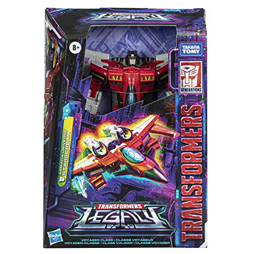 Transformers Toys Generations Legacy Voyager Armada Universe Starscream Action Figure - Kids Ages 8 and Up, 7-inch