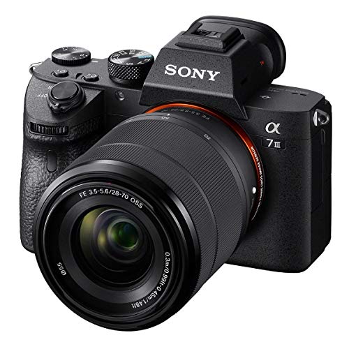 Sony a7 III Mirrorless Digital Camera with FE 28-70mm Lens, Bundle with Flashpoint Zoom Li-ion R2 TTL On-Camera Flash Speedlight