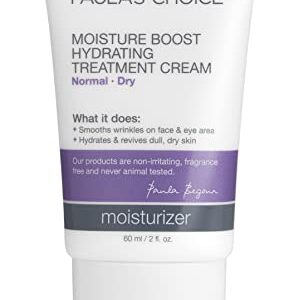 Paula's Choice MOISTURE BOOST Hydrating Treatment Cream, Niacinamide & Hyaluronic Acid, Face Moisturizer for Dry Skin, 2 Ounce