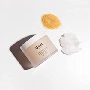 OUAI Scalp & Body Scrub. Deep-Cleansing Scrub for Hair and Skin that Removes Buildup, Exfoliates and Moisturizes. Made with Sugar and Coconut Oil. Free from Parabens, Sulfates and Phthalates (8.8 oz)