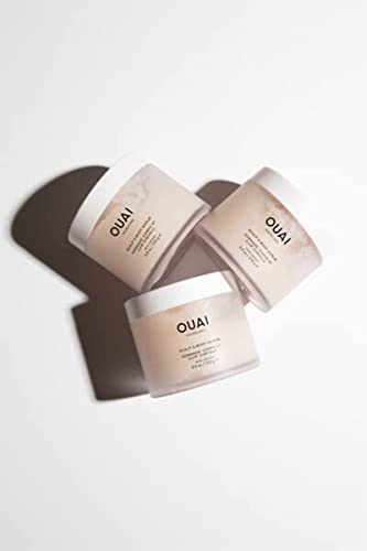 OUAI Scalp & Body Scrub. Deep-Cleansing Scrub for Hair and Skin that Removes Buildup, Exfoliates and Moisturizes. Made with Sugar and Coconut Oil. Free from Parabens, Sulfates and Phthalates (8.8 oz)