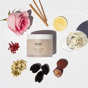 OUAI Scalp & Body Scrub. Deep-Cleansing Scrub for Hair and Skin that Removes Buildup, Exfoliates and Moisturizes. Made with Sugar and Coconut Oil. Free from Parabens, Sulfates and Phthalates (8.8 oz)