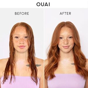 OUAI Volume Spray. A Weightless, Pre-Blowout Mist for Long-Lasting Thickness, Volume and Bounce. Made with Volume Polymers and Hibiscus Extract. Free from Parabens and Sulfates (4.7 oz)