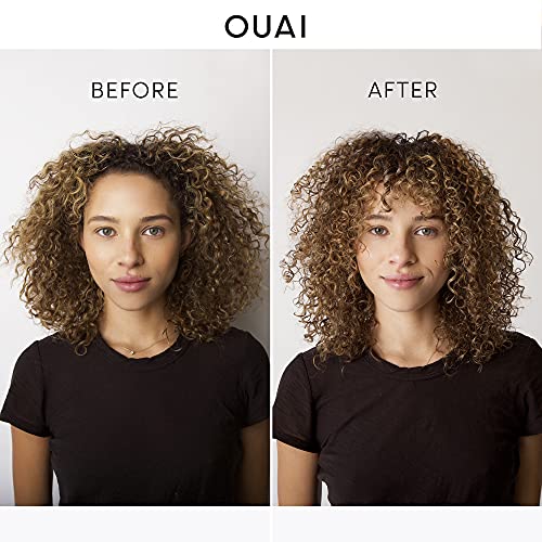 OUAI Curl Crème, The Universal Crème for All Curl Types, Fragrance-Free, 8 Fluid Ounces