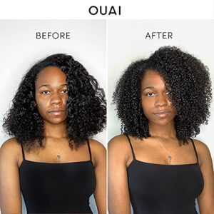 OUAI Curl Crème, The Universal Crème for All Curl Types, Fragrance-Free, 8 Fluid Ounces