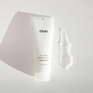 OUAI Curl Crème, The Universal Crème for All Curl Types, Fragrance-Free, 8 Fluid Ounces