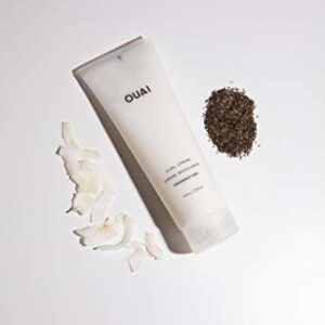 OUAI Curl Crème, The Universal Crème for All Curl Types, Fragrance-Free, 8 Fluid Ounces