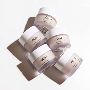 OUAI Matte Pomade. Add Hold, Texture and Separation for an Effortlessly Styled Piecey Look. Control Ends and Create a Matte Finish for Cool yet Casual Hair. Free from Parabens (1.7 oz)