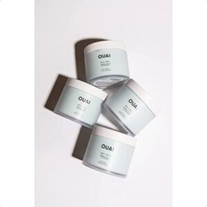 OUAI Body Crème. Super Hydrating Whipped Body Cream Softens Skin and Gives it a Healthy Glow. Cupuaçu Butter, Coconut Oil and Squalane Nurture Skin. Scented with Rose, Violet and Citrus (7.5 oz)