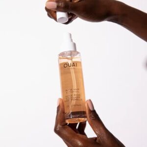 OUAI Rose Hair & Body Oil. A Luxurious, Multi-Purpose Oil to Hydrate Your Hair and Skin. It’s Fast-Absorbing and Scented with Rose and Bergamot. Free from Parabens, Sulfates and Phthalates (3 oz)