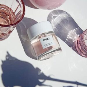 OUAI Melrose Place Eau de Parfum. An Elegant Perfume Perfect for Everyday Wear. The Fresh Floral Scent has Notes of Champagne, Bergamot and Rose, and Delicate Hints of Cedawrood and Lychee (1.7 oz)