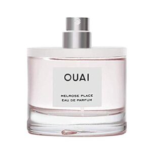 OUAI Melrose Place Eau de Parfum. An Elegant Perfume Perfect for Everyday Wear. The Fresh Floral Scent has Notes of Champagne, Bergamot and Rose, and Delicate Hints of Cedawrood and Lychee (1.7 oz)